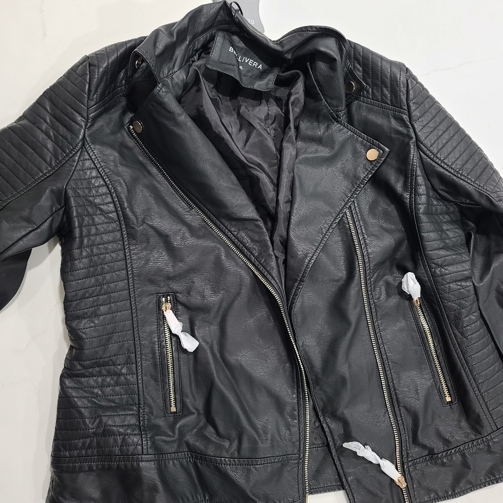 Leather jacket